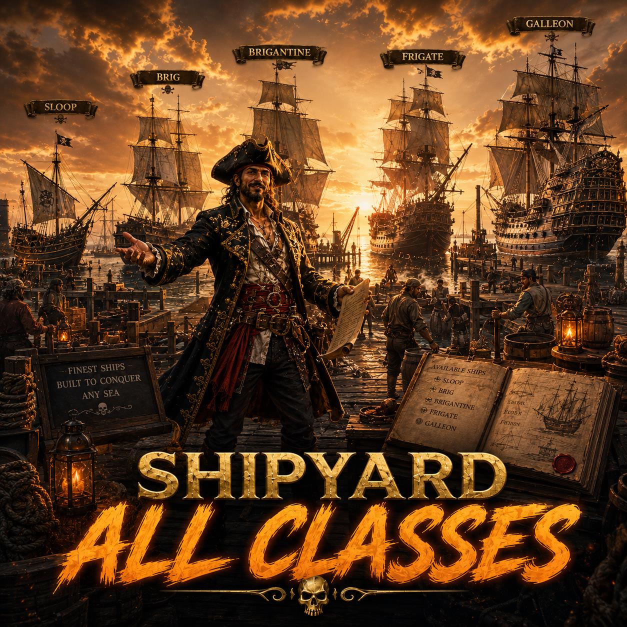 [CLHA] Shipyard all classes [QoL]