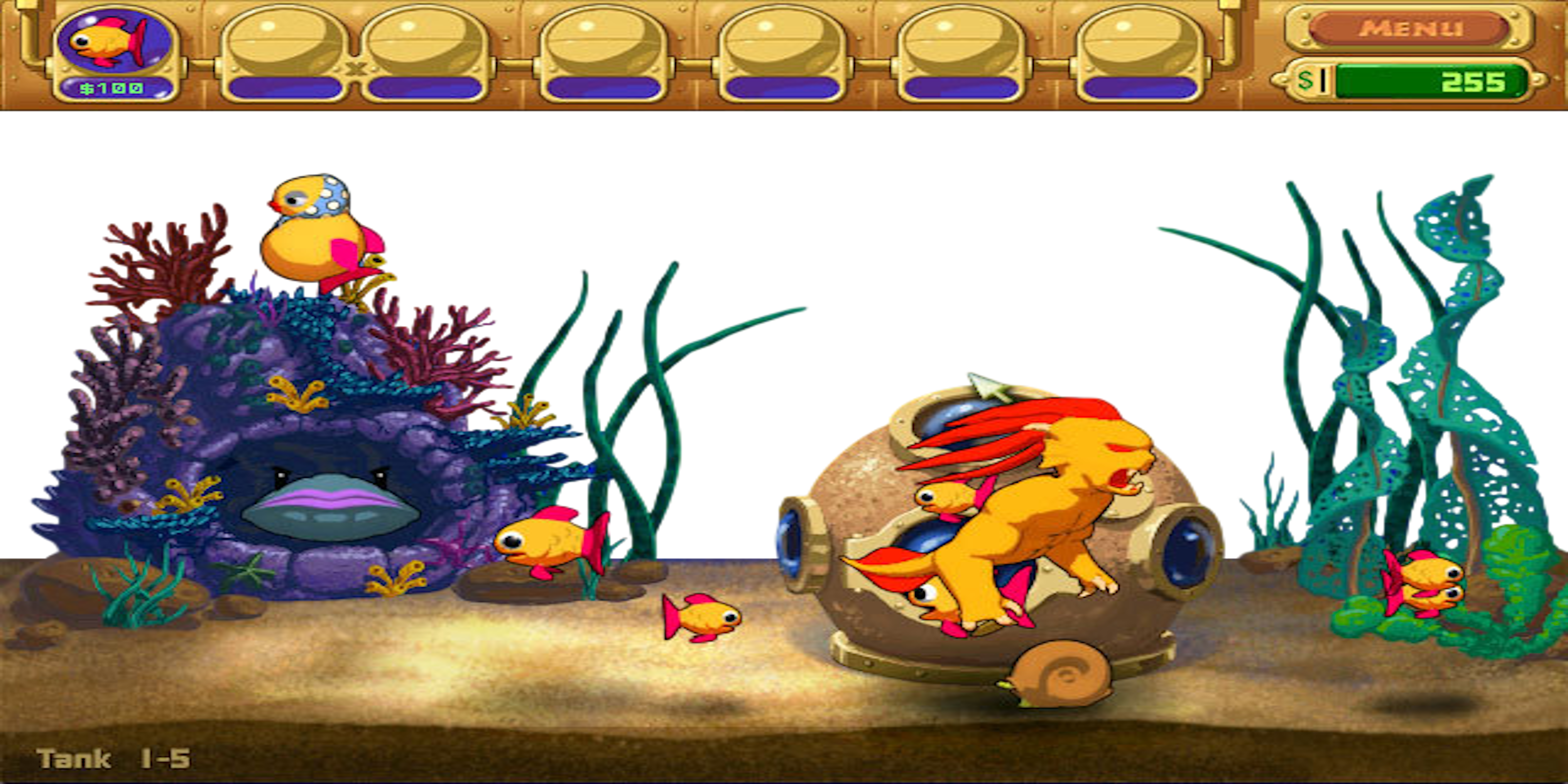 Insaniquarium Tank 1-5