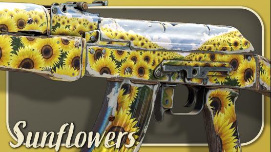 AK-47 | Sunflowers (Yellow)