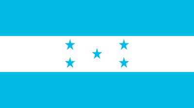 The flag of Honduras