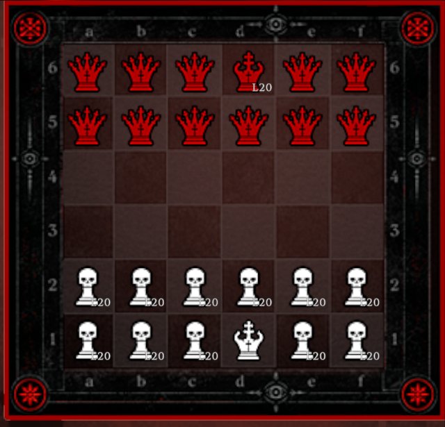 Max pawns vs queens