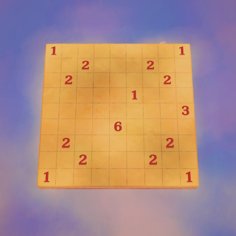 2 Diagonals 9x9