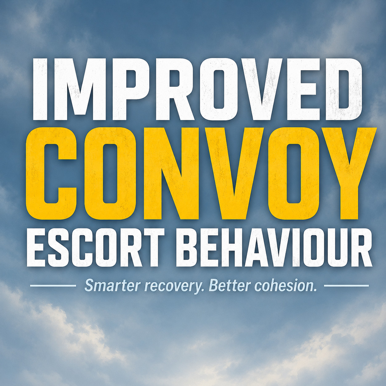 Improved Convoy Escort Behaviour