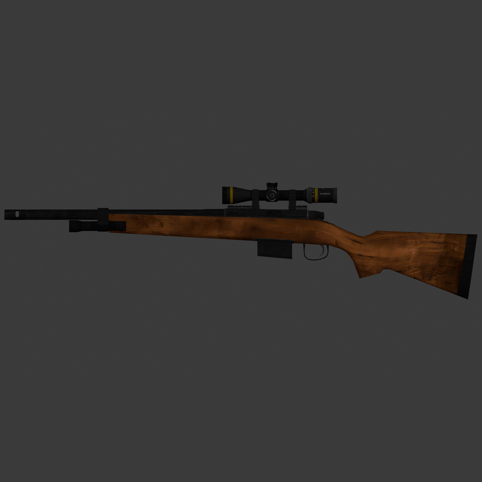 Revised Remington 700 (Scout) preview
