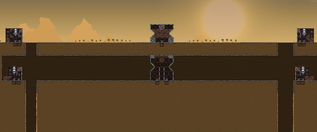 2 vs 2 Caves (2 на 2 Пещеры)