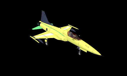 Jungle Pocket F-5E livery preview
