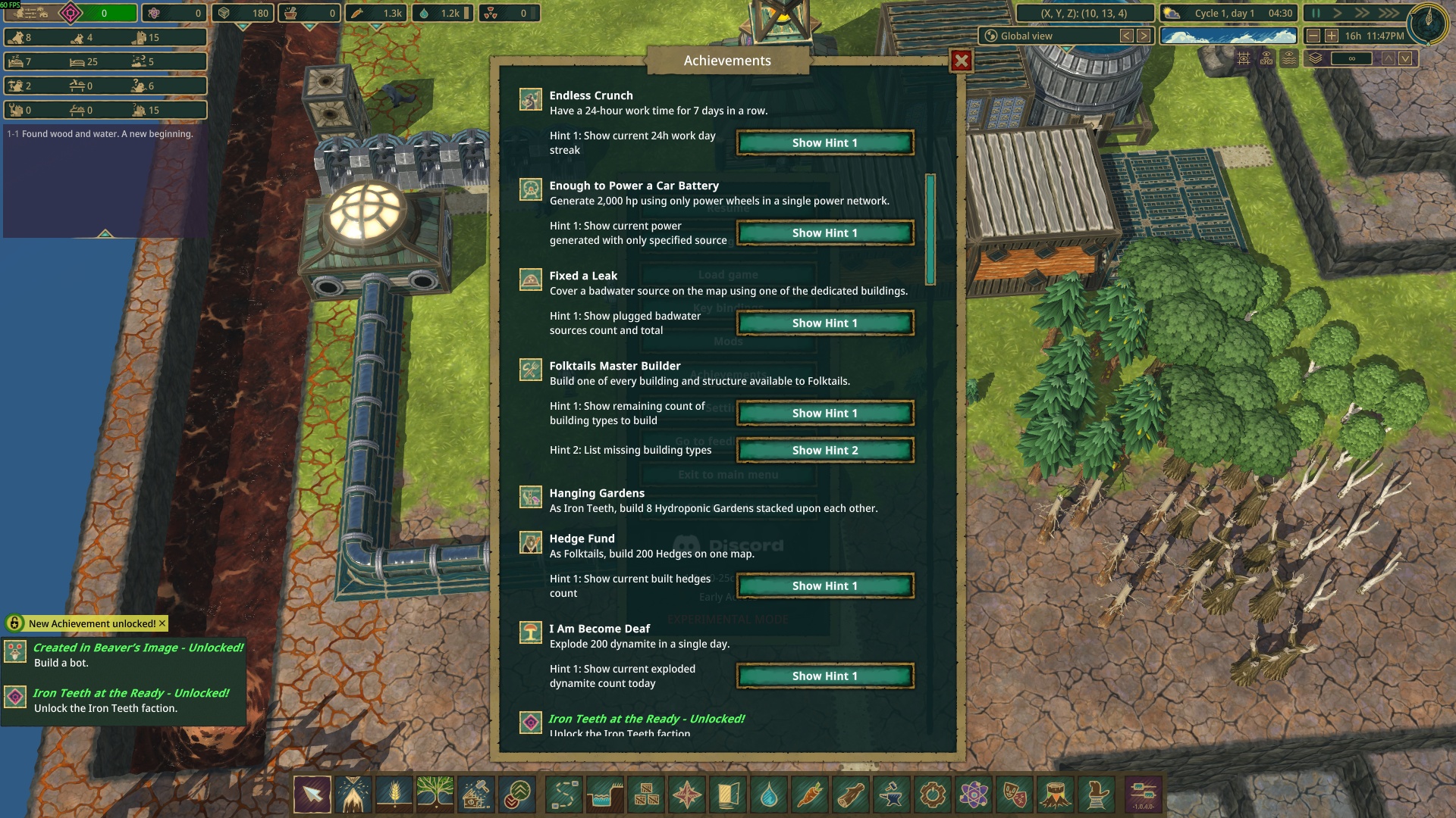 TImprove 4 Achievements