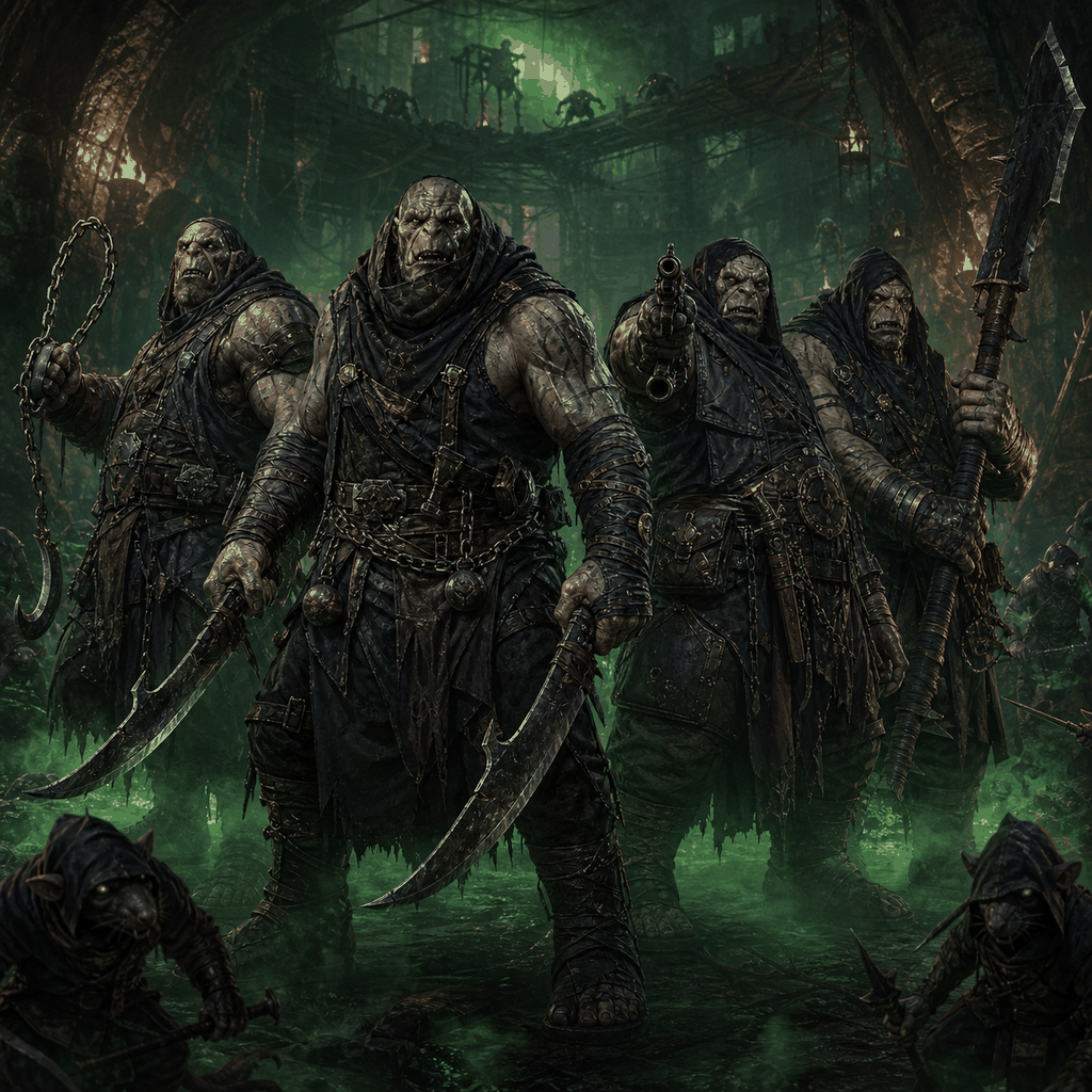 Eshin Maneater Ninjas for Skaven