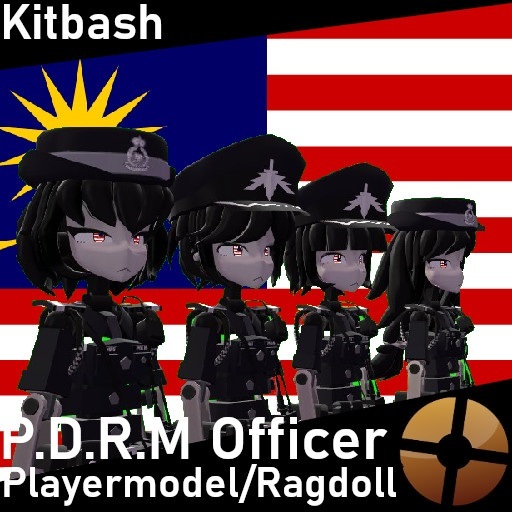 [Kitbash] P.D.R.M Officer Playermodel/Ragdoll