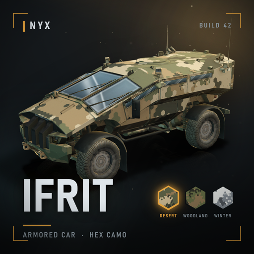 Nyx Ifrit - Armored Car [B42]
