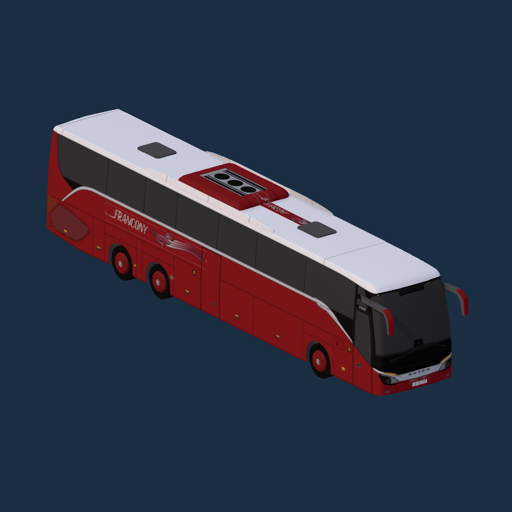 SETRA S 519HD LIVREE FRANCONY