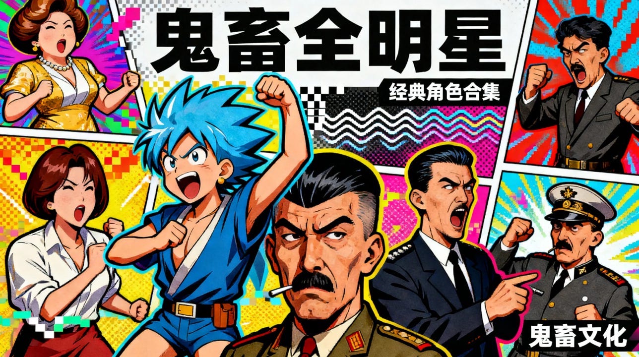 鬼畜全明星梗题