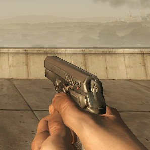 Resident Evil: Survivor Beretta 8000 Cougar on L4D1 Animations
