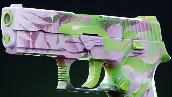 P250 | Snake Camouflage | Pink/Green
