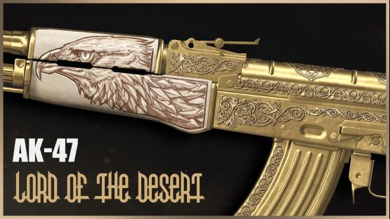 AK-47 | Lord of the desert (Gold)