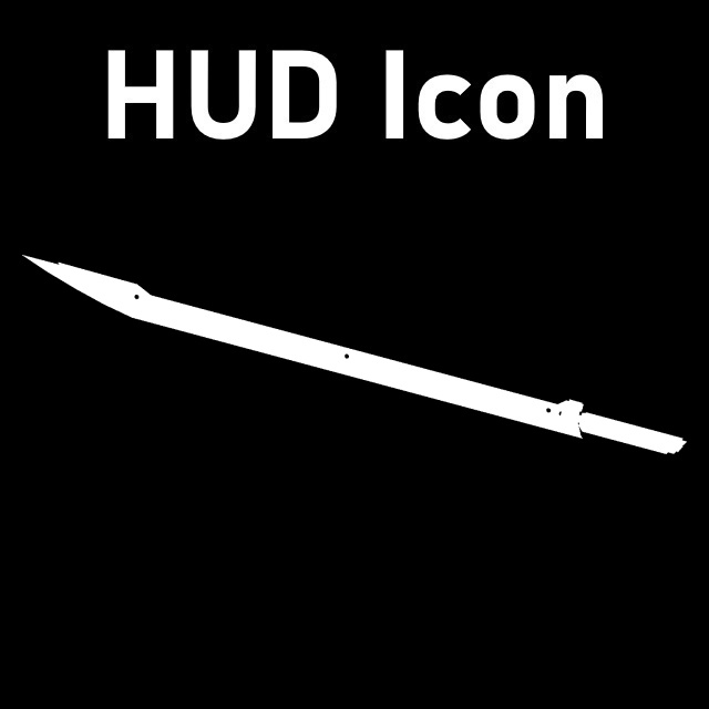 Borderlands 2 - Zero Sword HUD Icon (Machete)