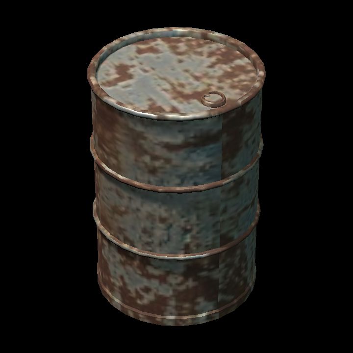 Barrel - rusty 1