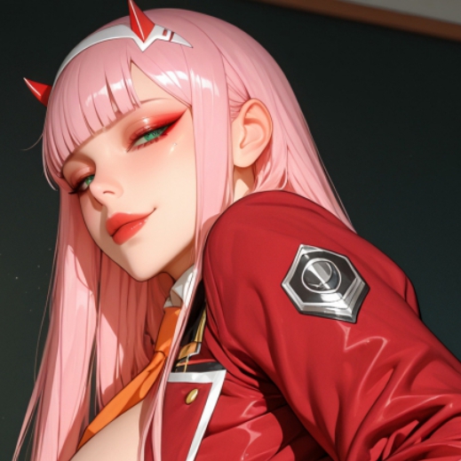 颜射 zero two