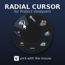 Project Viewpoint - Radial Cursor
