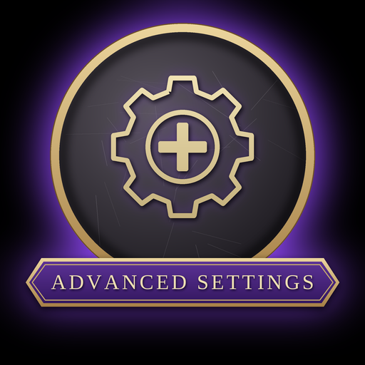 Zatygold's Advanced Settings preview