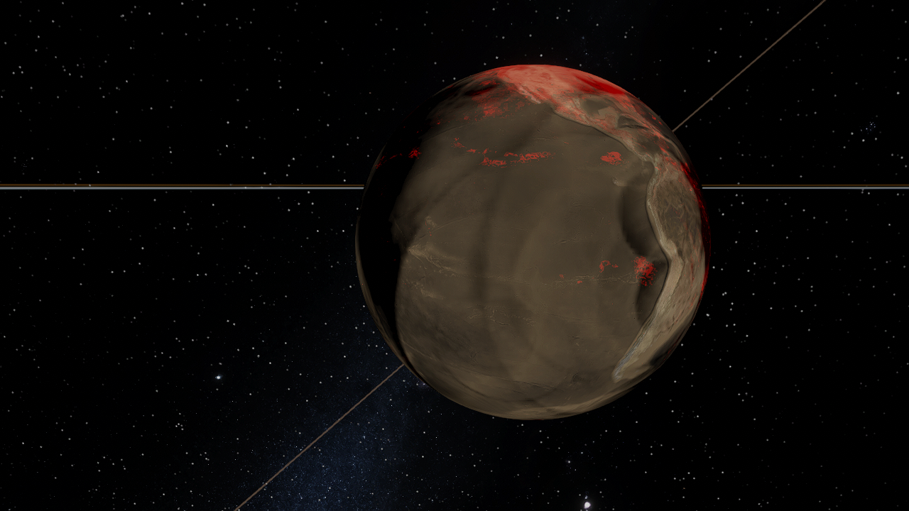 Solar system (3.8 billion years ago)