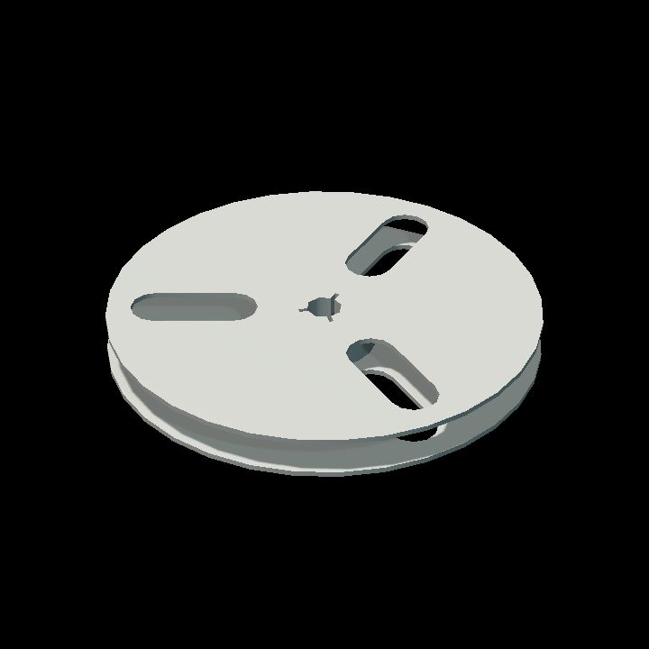 Film reel lying