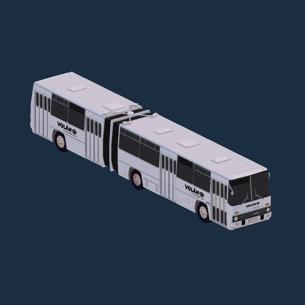 Ikarus 280.08 Volán logó (fekete)