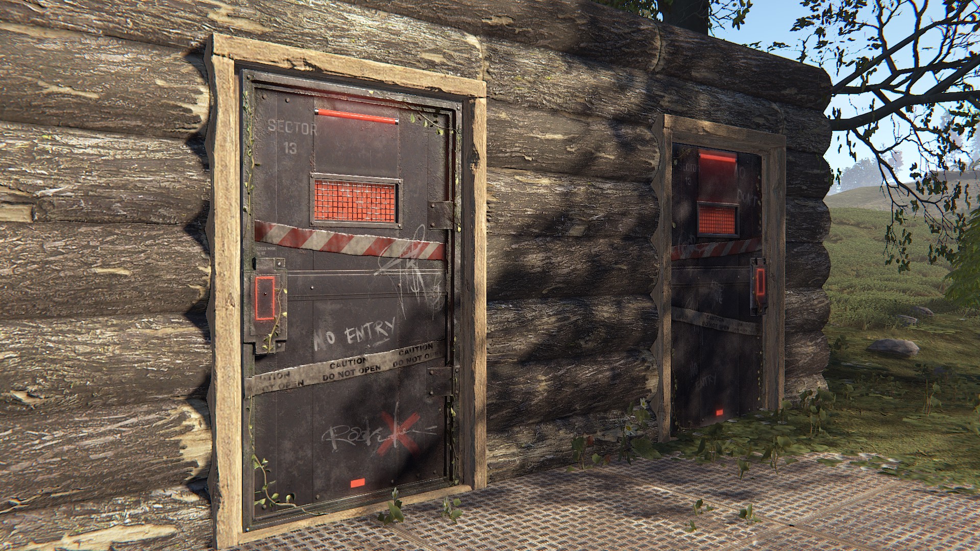 Red Sector Armored Door thumbnail 7