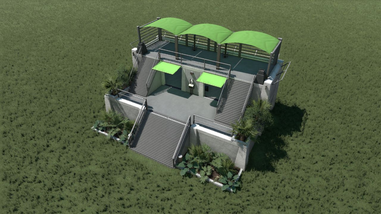 Viewing Platform - 90's Safari Theme