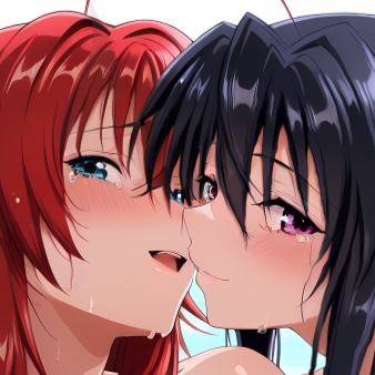 Red Q丨Rias & Akeno丨R18