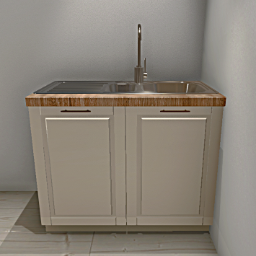 Linnea Kitchen metal sink 100 cm