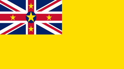 The flag of Niue