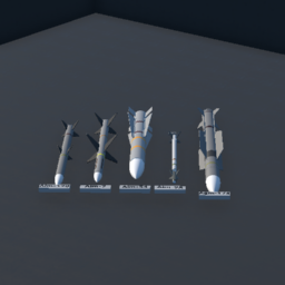 American Air-To-Air Rockets Pack | Набор Американских УРВВ preview