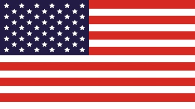 The flag of the United States