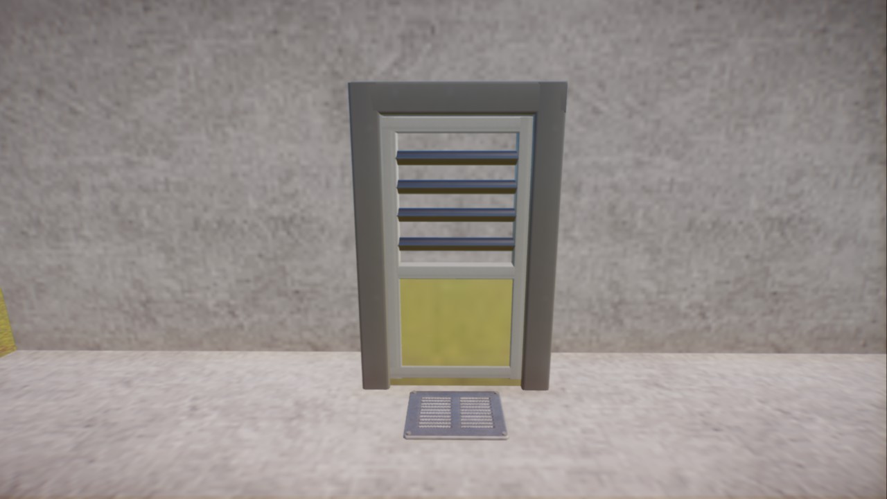 Fake enclosure door preview
