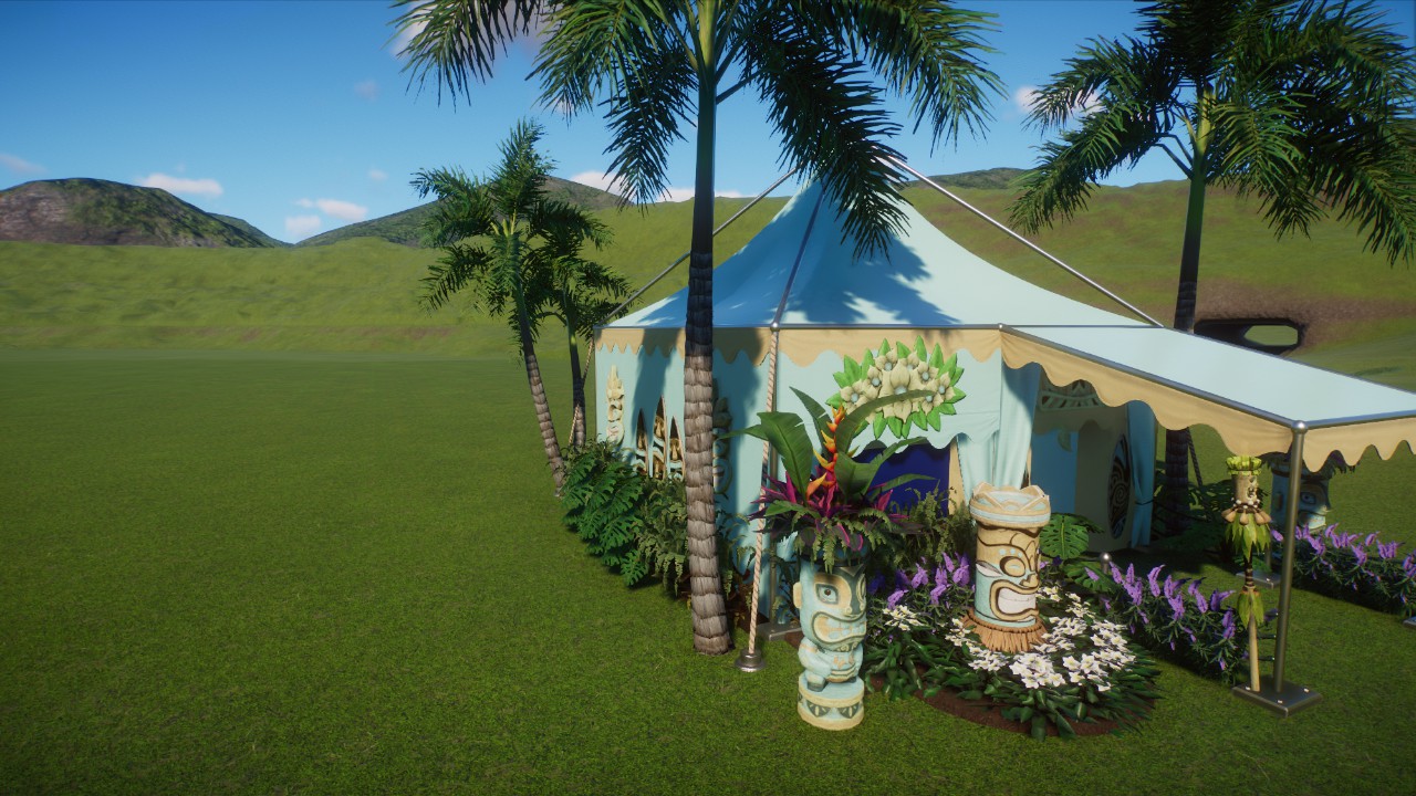 Tropical Party 8x8 Facility Shel