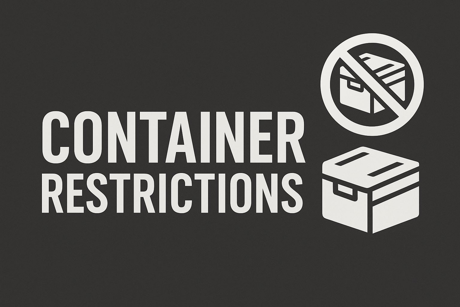 [SobrMods] Container Settings