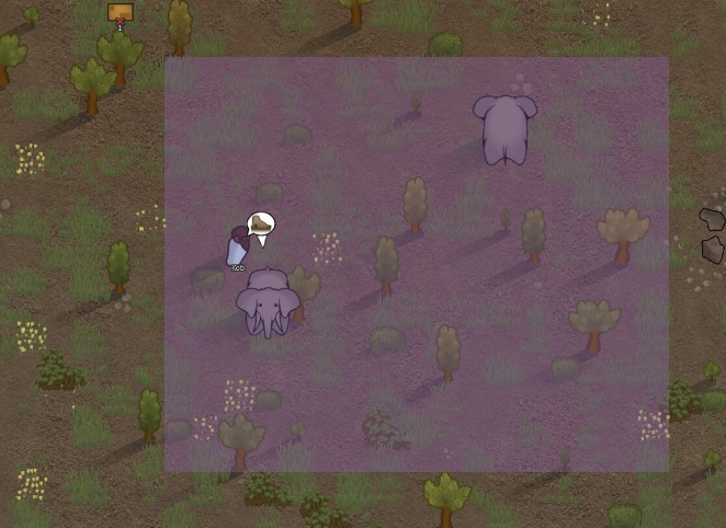 Animal Training within Zone