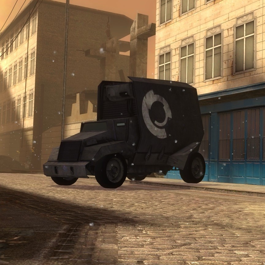 HL2-Style Combine Prisoner Transport Vehicle