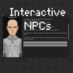 [B41] Interactive NPCs