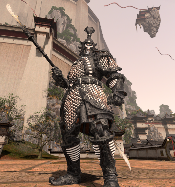 俑士禁卫模型换色·墨玉 wtmll_terracotta_sentinel_black_jade