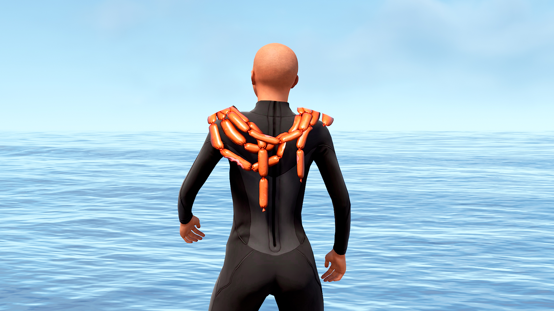 Sausages Poncho thumbnail 3