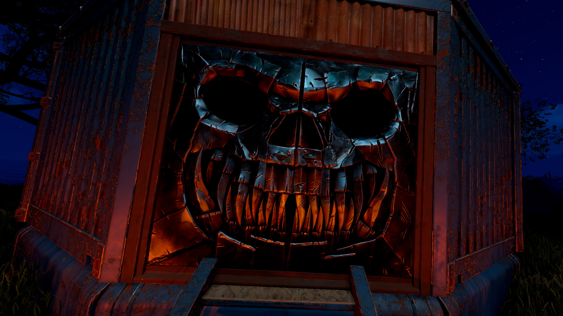 Twisted Metal Double Door