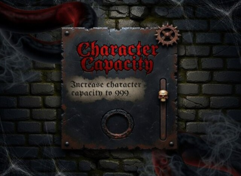 Character Capacity 999