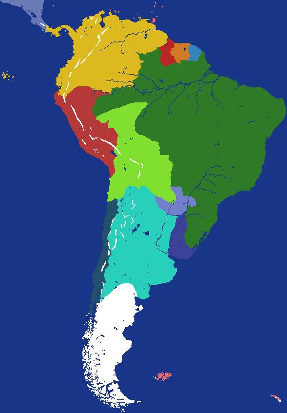 South America 1830 preview