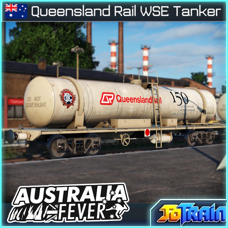 Queensland Railway WSE Liquid Tanker Wagon