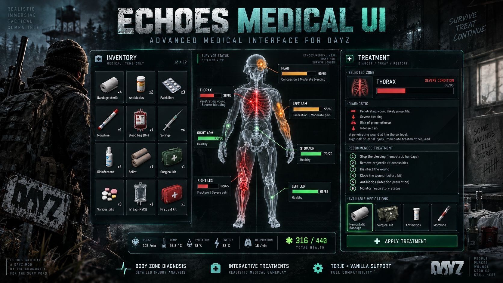 Terje Advanced Medical Interface FREE