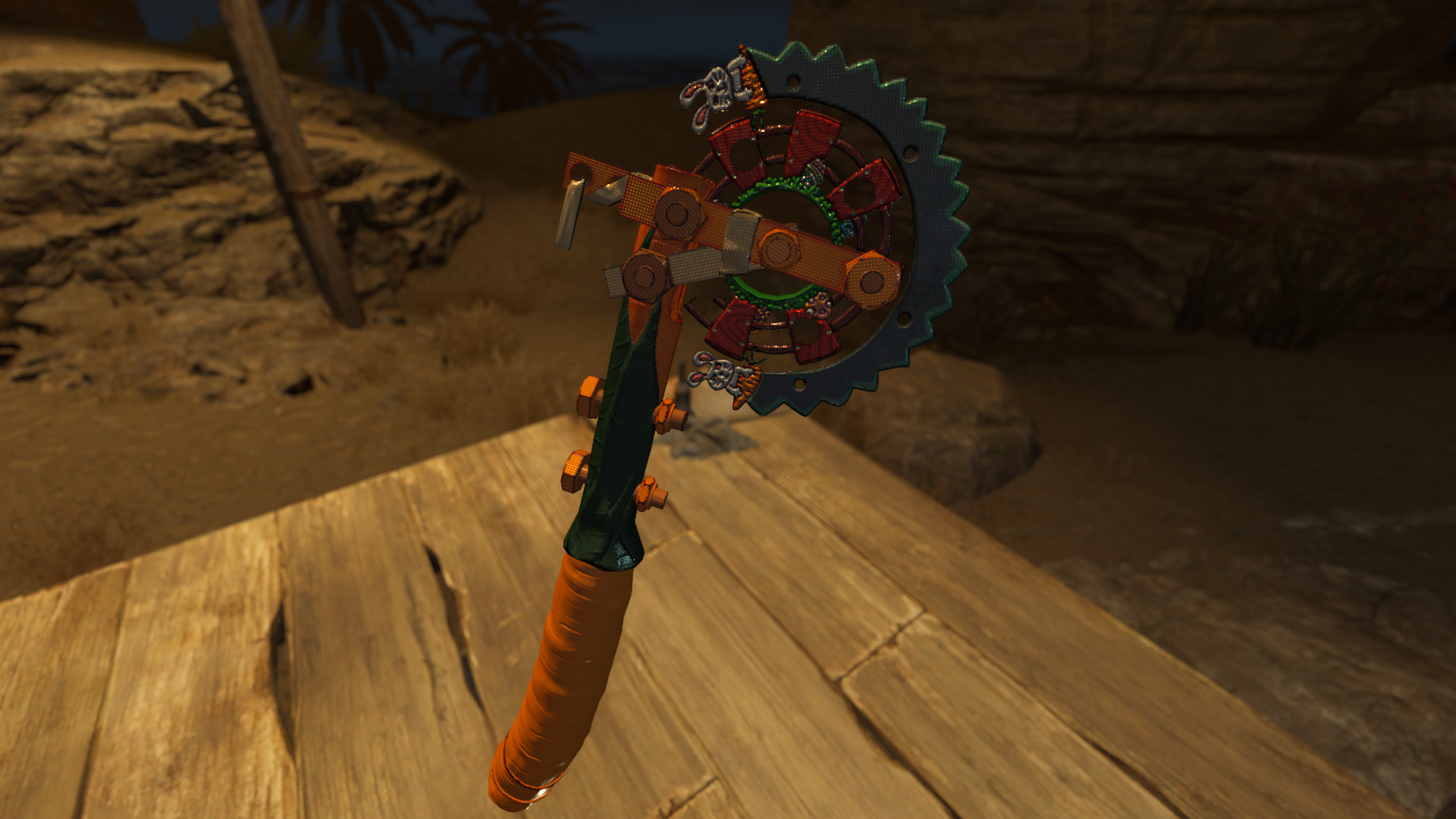 Carrot Chopper Salvaged Axe thumbnail 8