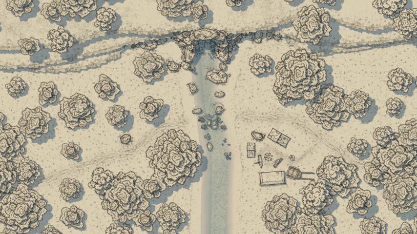 A ford in the forest