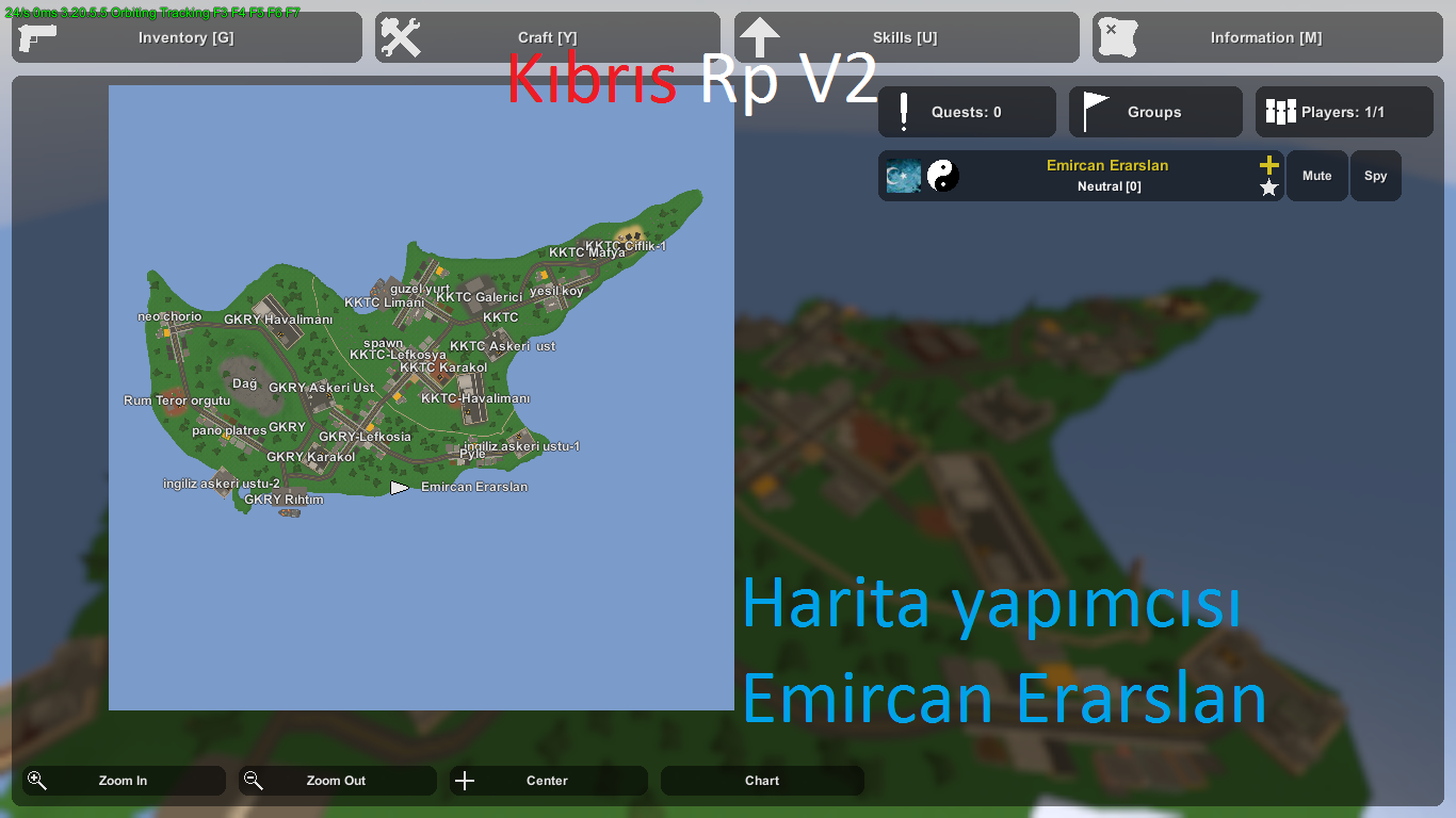 Kıbrıs V2 – Unturned Mod